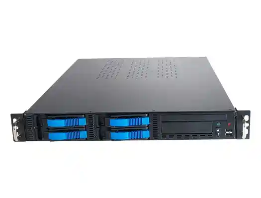 1.3U 4-bay Tool-less Compact Server Chassis